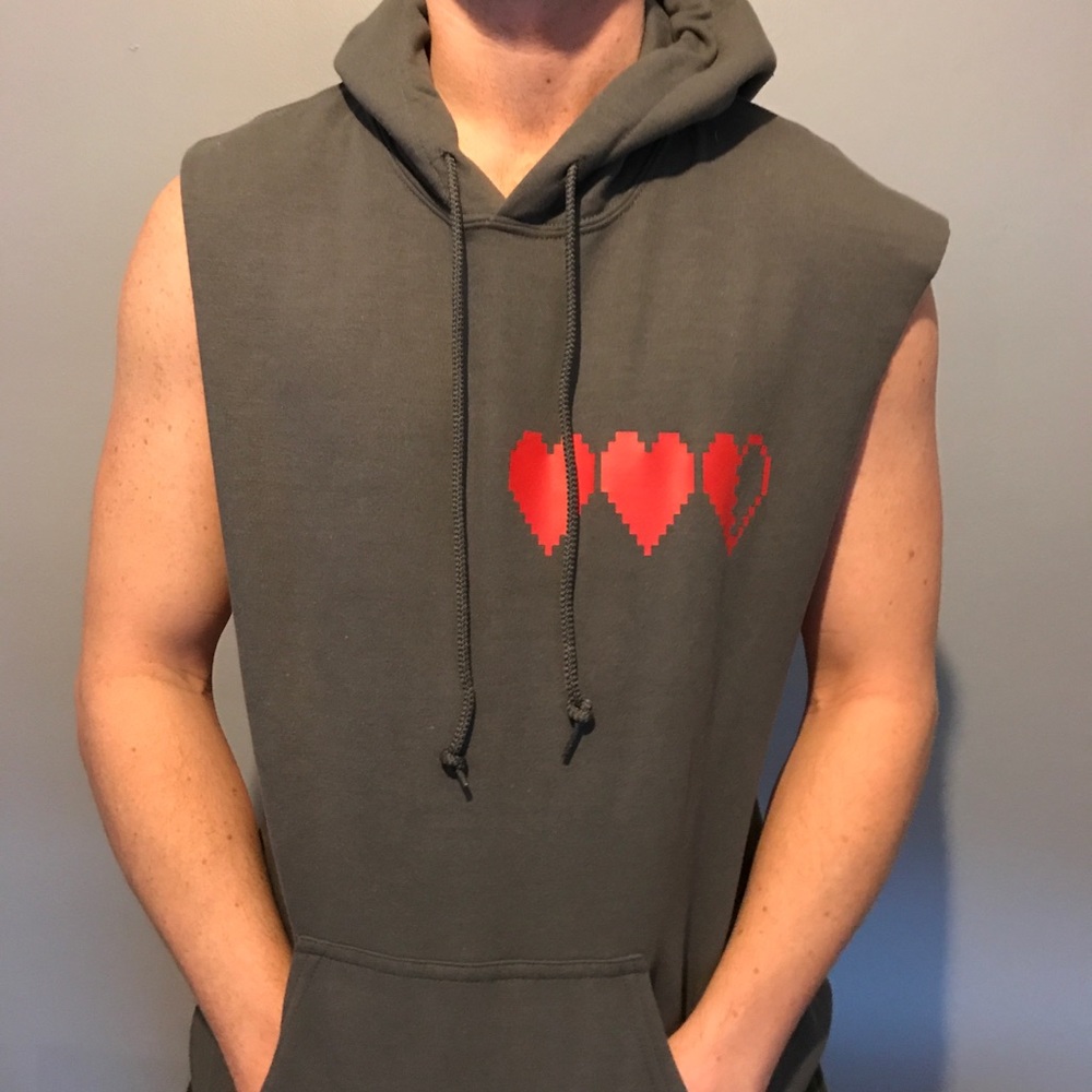 Tank cut hoodie
